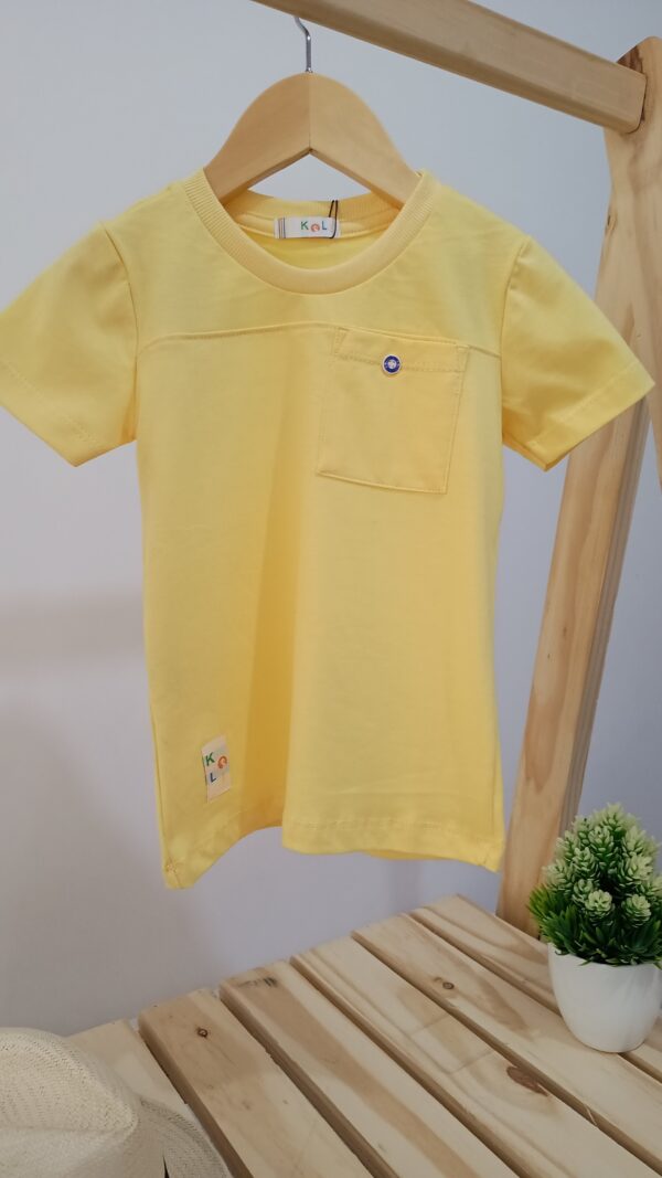 Blusa Infantil Detalhe Bolso - Imagem 2