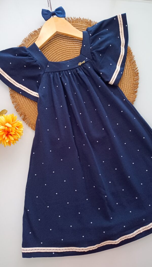 Vestido Poá Glinny