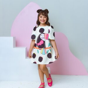 Vestido Infantil Tucano Branco