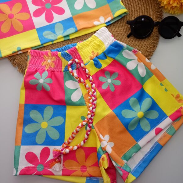 Conjunto Flores Colorido - Imagem 2