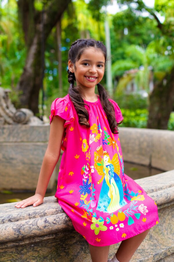 Vestido Princesa Rosa - Imagem 2