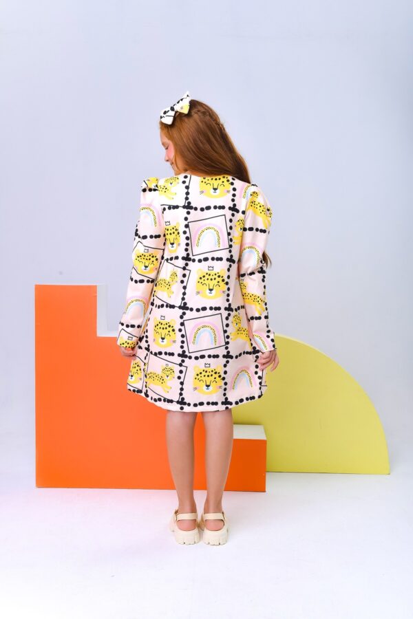 Vestido Oncinha Amarela - Imagem 2