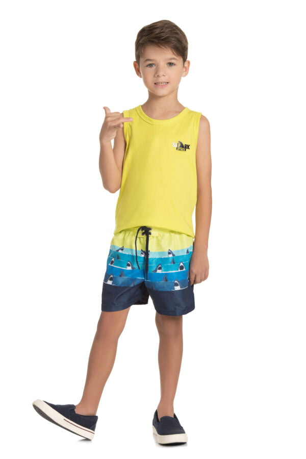 Conjunto Infantil Shark