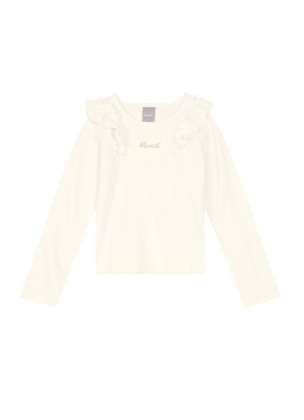 Blusa Infantil Manga Longa Mundi - Imagem 2