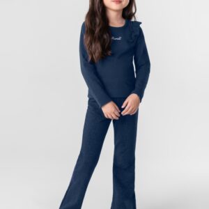 Blusa Infantil Manga Longa Mundi