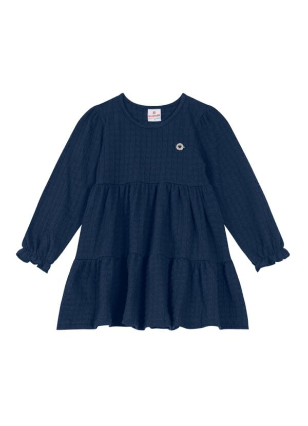 Vestido Infantil Brandili Marinho - Imagem 2