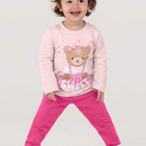 Conjunto Ursinho Rosa