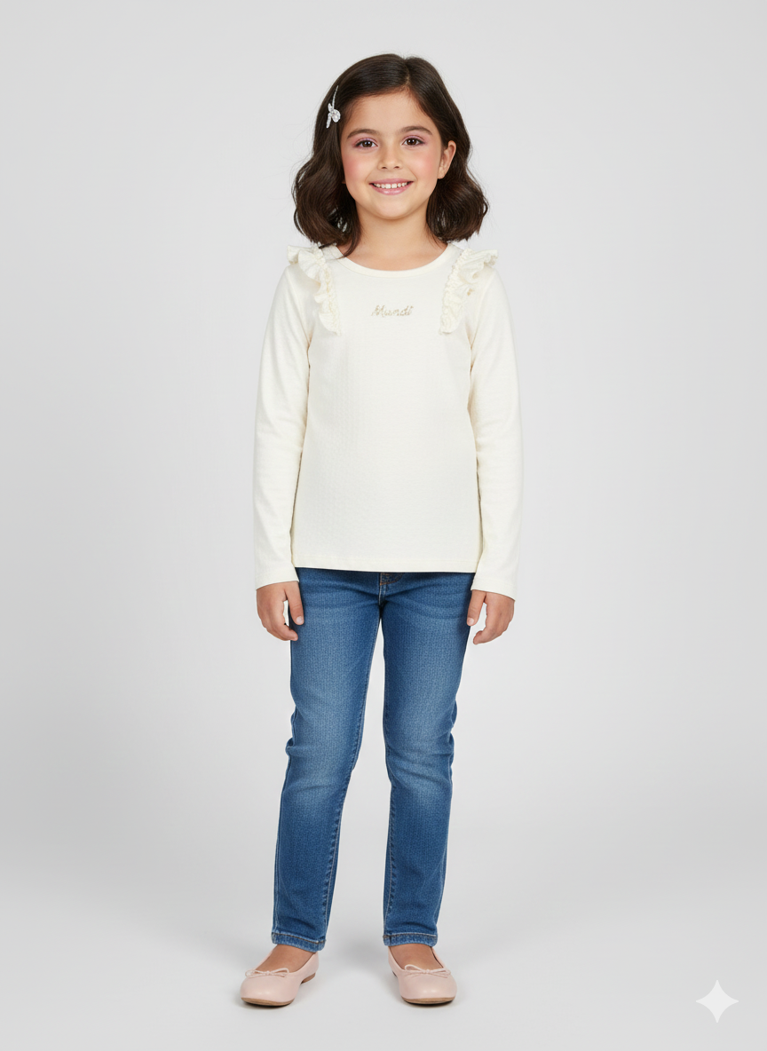 Blusa Infantil Manga Longa Mundi 2 Blusa Infantil Manga Longa Mundi