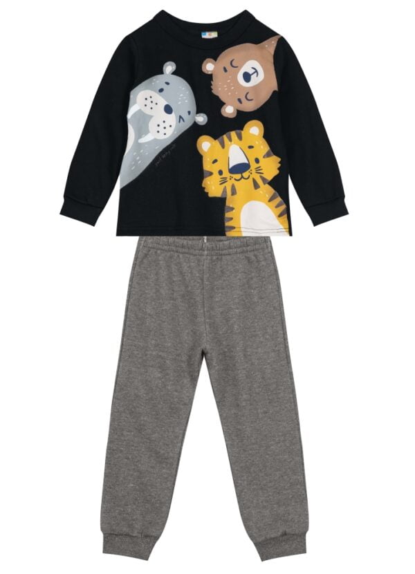 Conjunto Infantil Moletom Ursinhos - Imagem 2