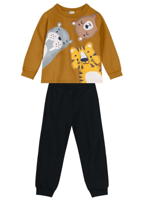 Conjunto Infantil Moletom Ursinhos - Imagem 3