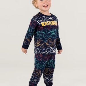 Pijama Infantil Explorer Marinho Brandili