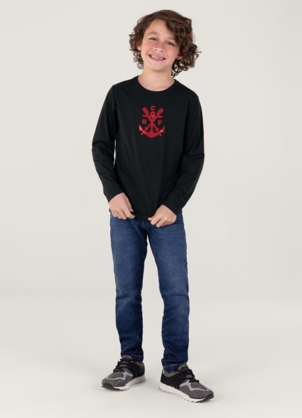 Blusa Infantil Flamengo Brandili