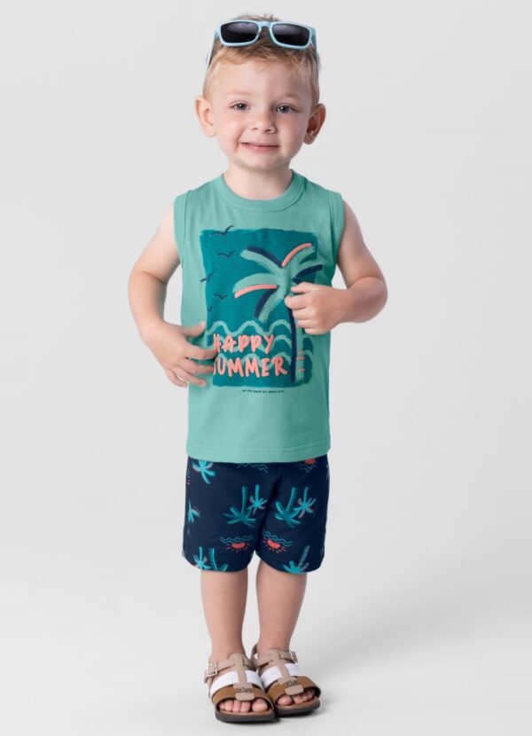 Conjunto Infantil Happy Summer