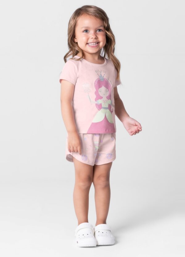 Pijama Infantil Princesa Brandili