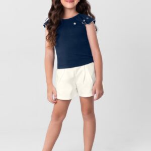 Blusa Infantil Mundi Florzinhas