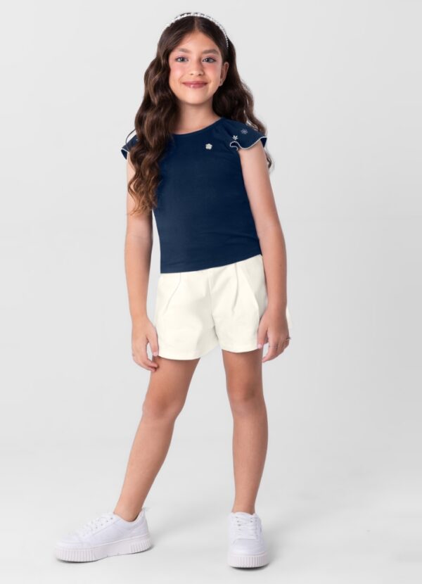 Blusa Infantil Mundi Florzinhas