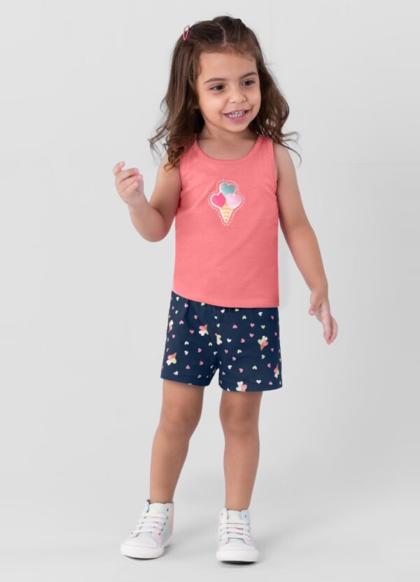 Conjunto Infantil Sorvete