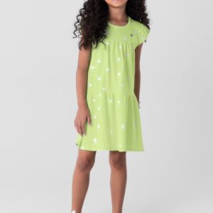 Vestido Infantil Palmeiras