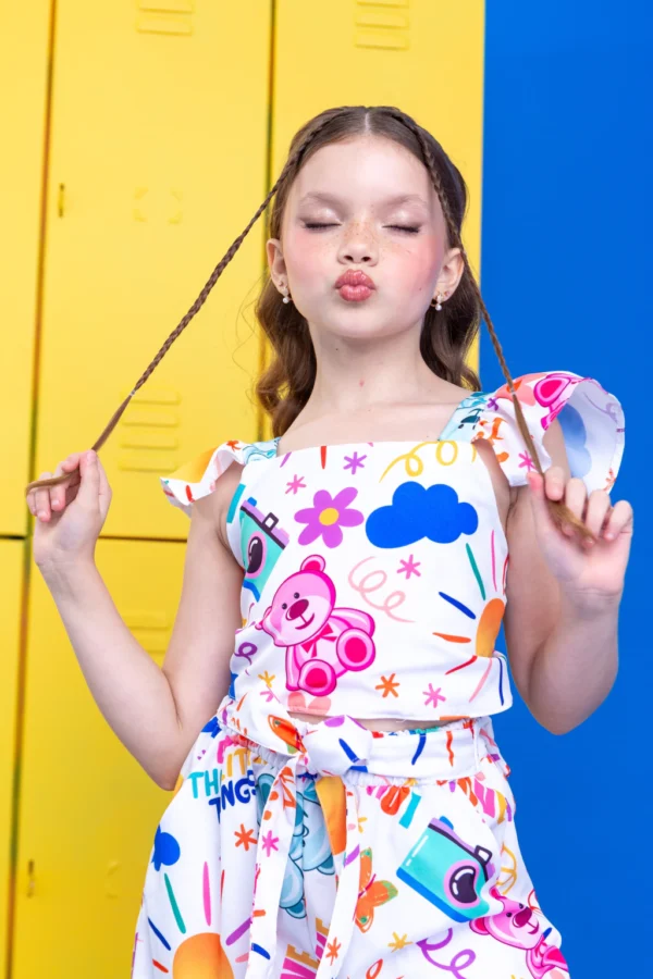 Conjunto Infantil com Calça Bichinhos - Imagem 4