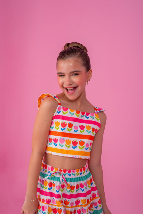 Conjunto Infantil Tulipas - Imagem 4