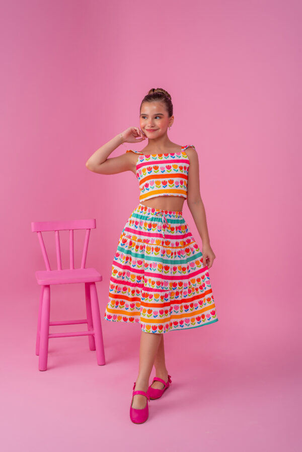 Conjunto Infantil Tulipas - Imagem 3