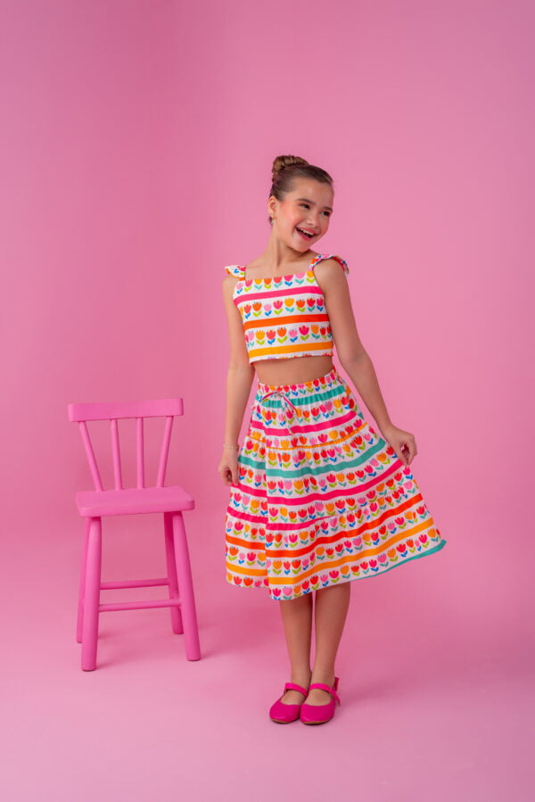 Conjunto Infantil Tulipas