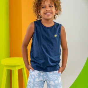 Conjunto Infantil Barquinhos