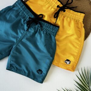 Short Infantil em Tactel Liso