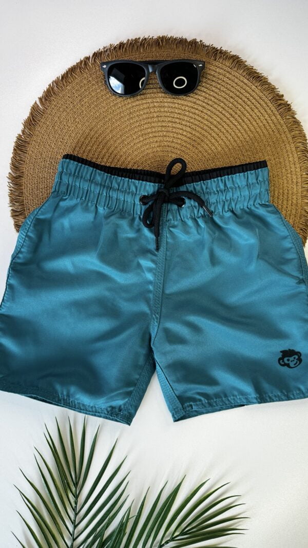 Short Infantil em Tactel Liso - Imagem 2