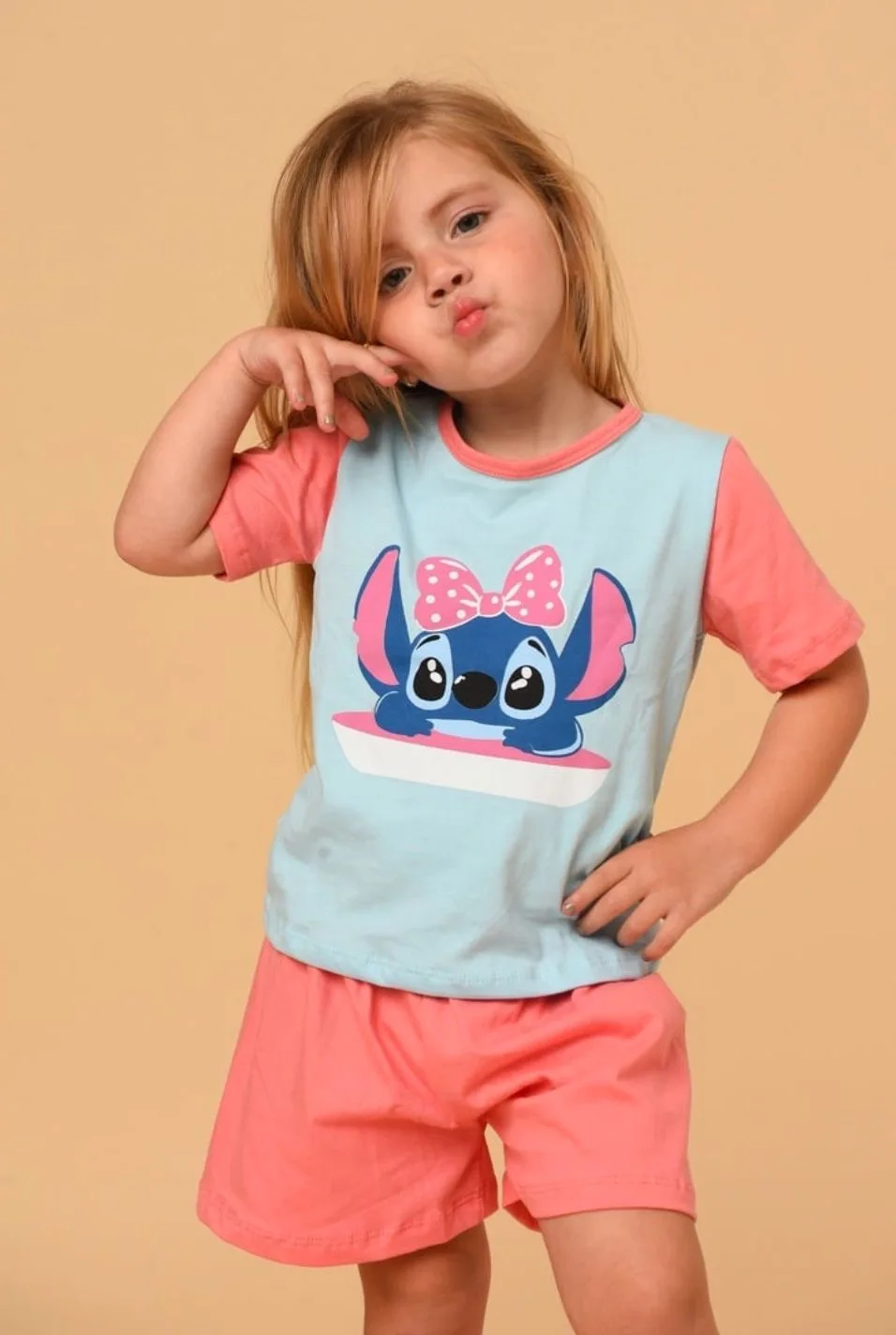 Pijama Infantil Stitch