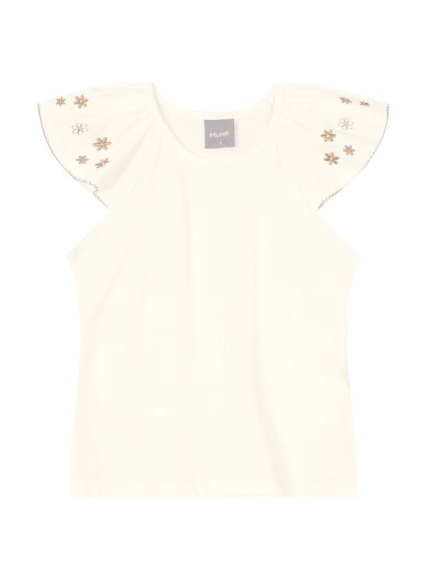 Blusa Infantil Mundi Florzinhas