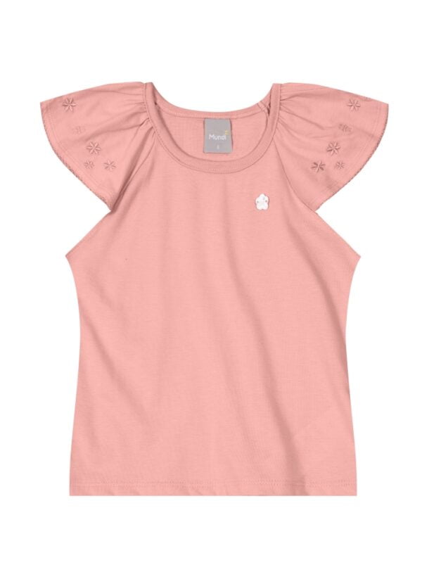 Blusa Infantil Mundi Florzinhas