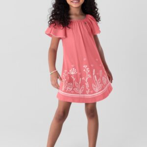 Vestido Infantil Corações