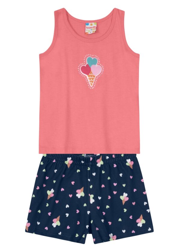 Conjunto Infantil Sorvete