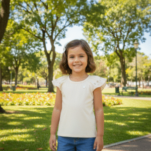 Blusa Infantil Mundi Florzinhas