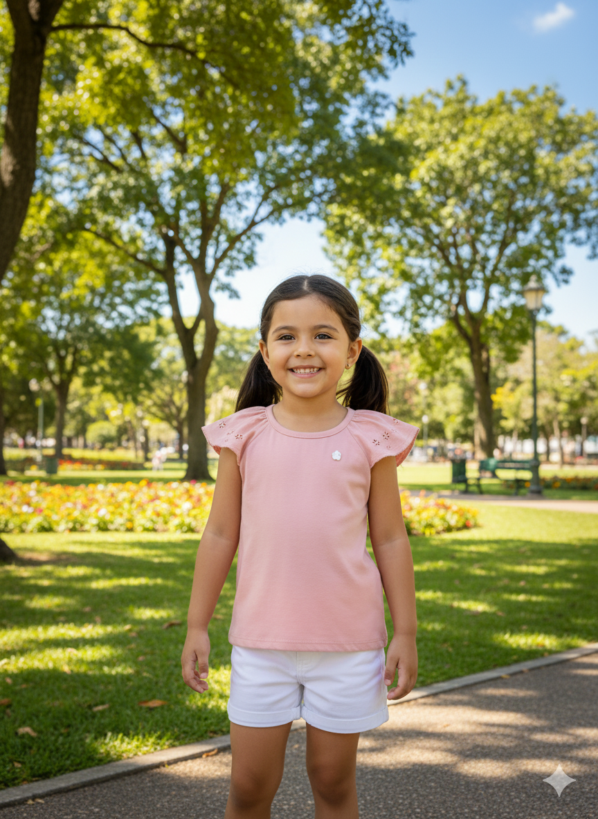 Blusa Infantil Mundi Florzinhas 2 Blusa Infantil Mundi Florzinhas