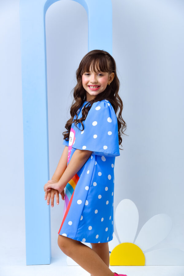 Vestido Infantil Tucano Azul