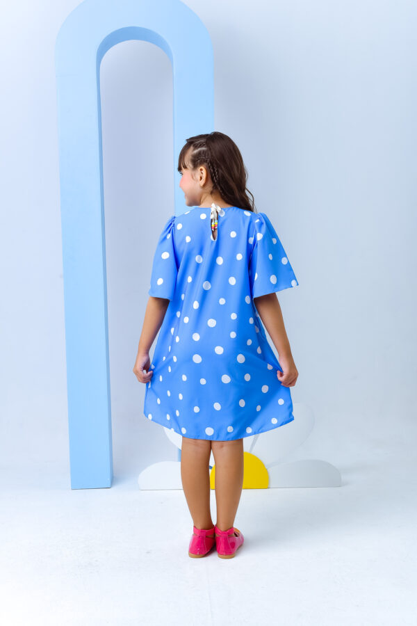 Vestido Infantil Tucano Azul - Imagem 2