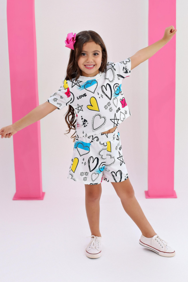 Conjunto Infantil Love