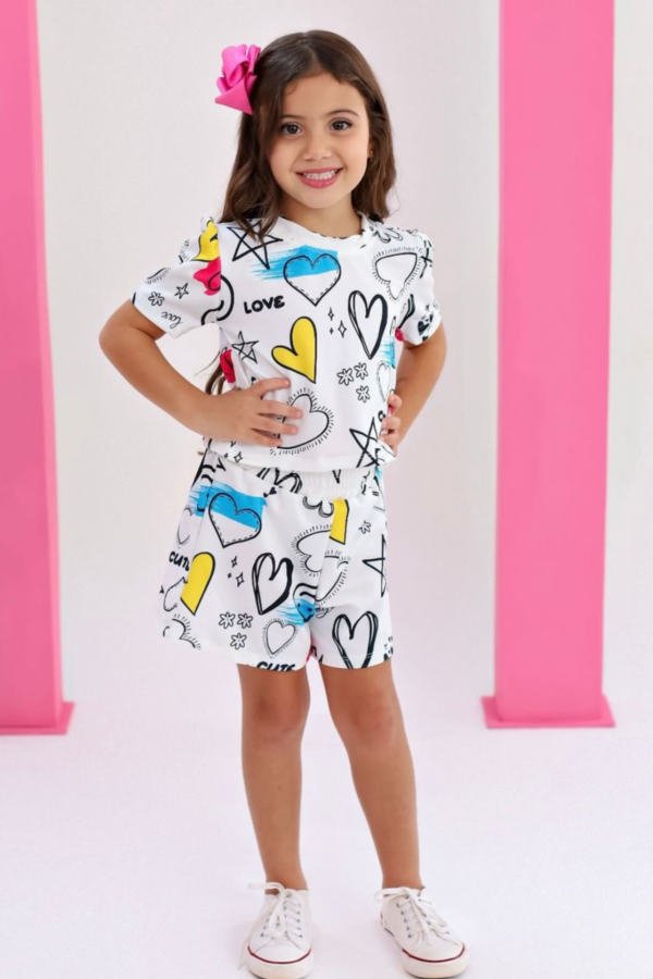 Conjunto Infantil Love