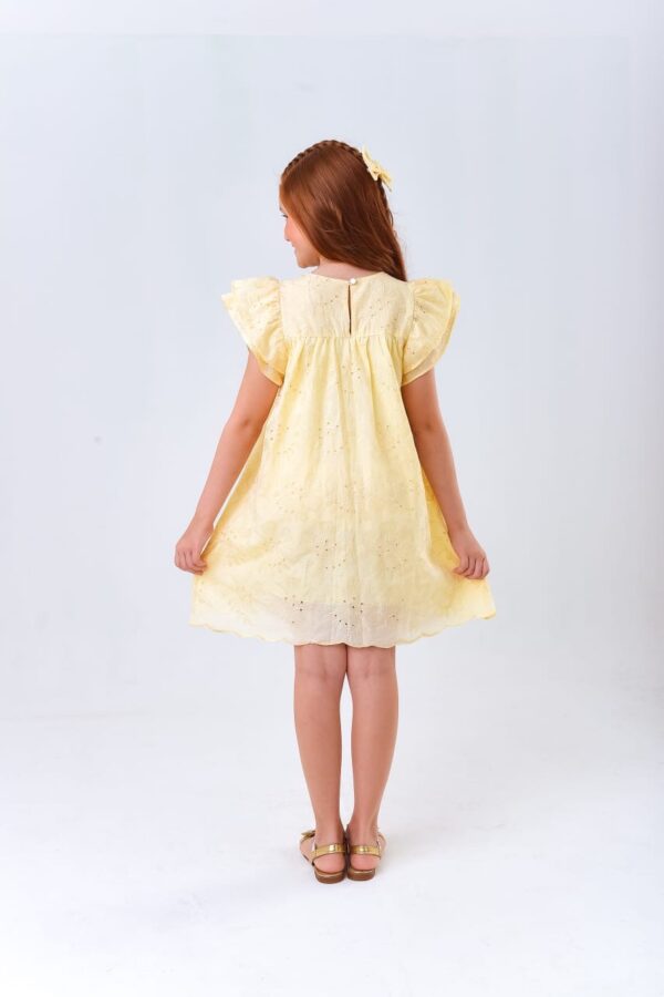 Vestido Infantil Laise Amarelo