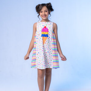 Vestido Infantil Sorvete