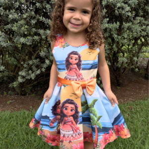 Vestido Infantil Moana