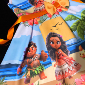 Vestido Infantil Moana