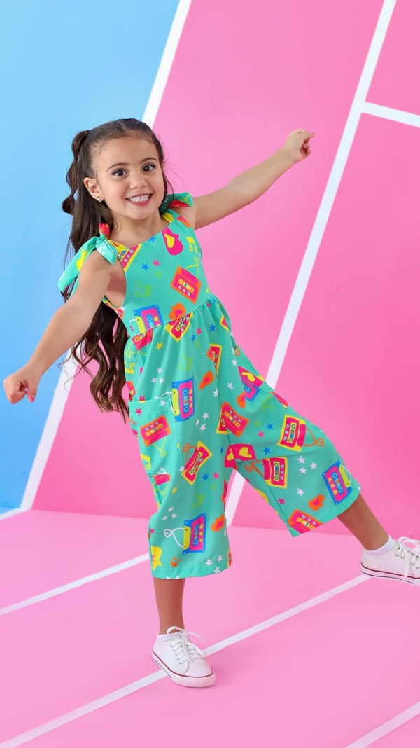 Macacão Infantil Música