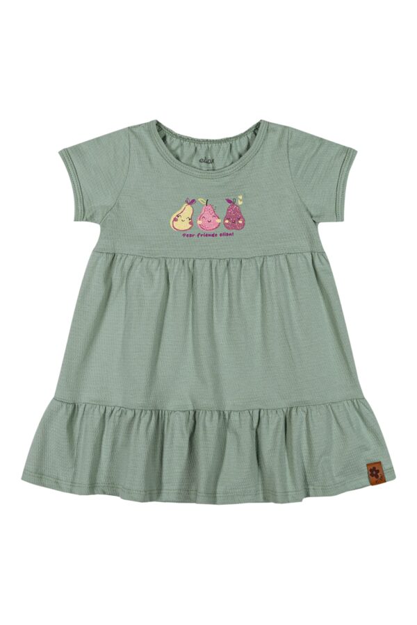 Vestido Bebê Menina Pêras