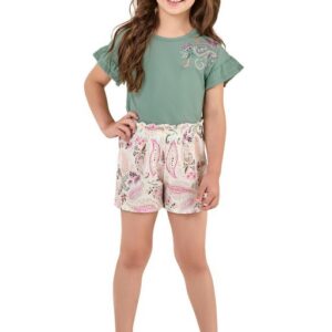 Conjunto Infantil Menina Paisley