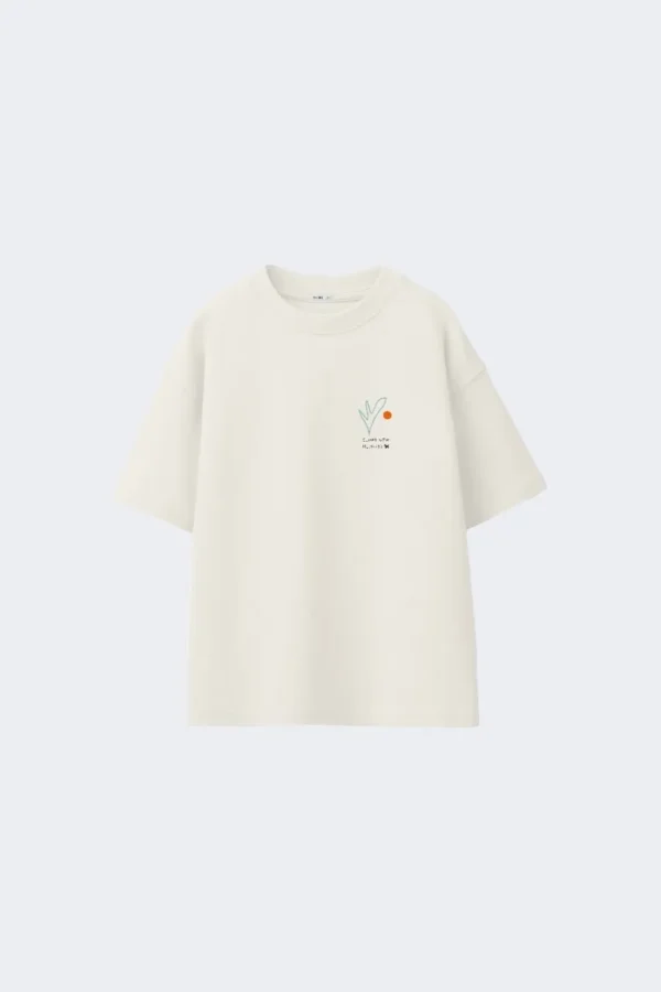 Camiseta Juvenil Estampada Over Climb New