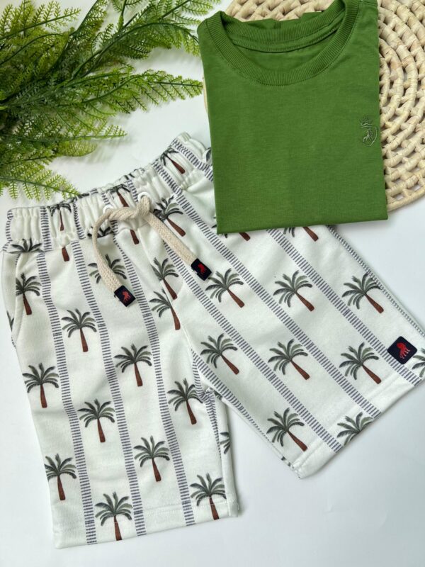 Conjunto Infantil Premium Palmeira Verde