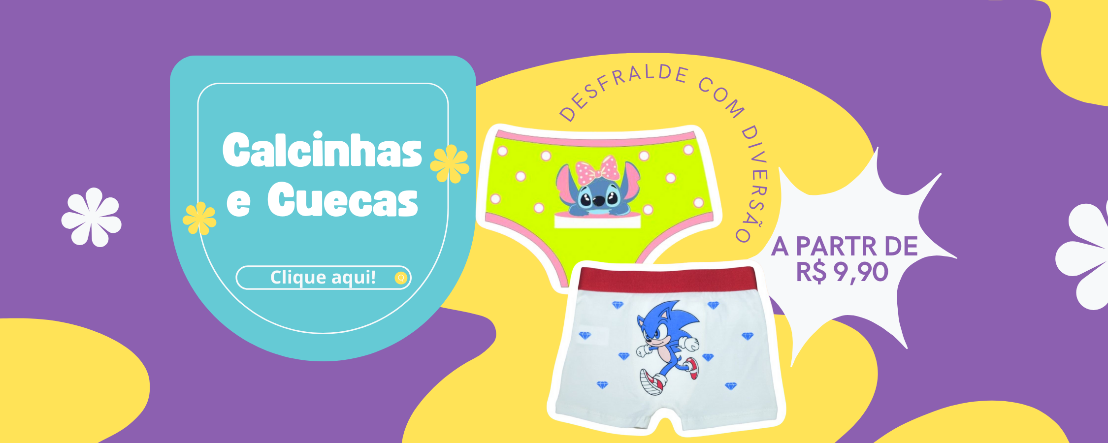 Calcinhas e Cuecas